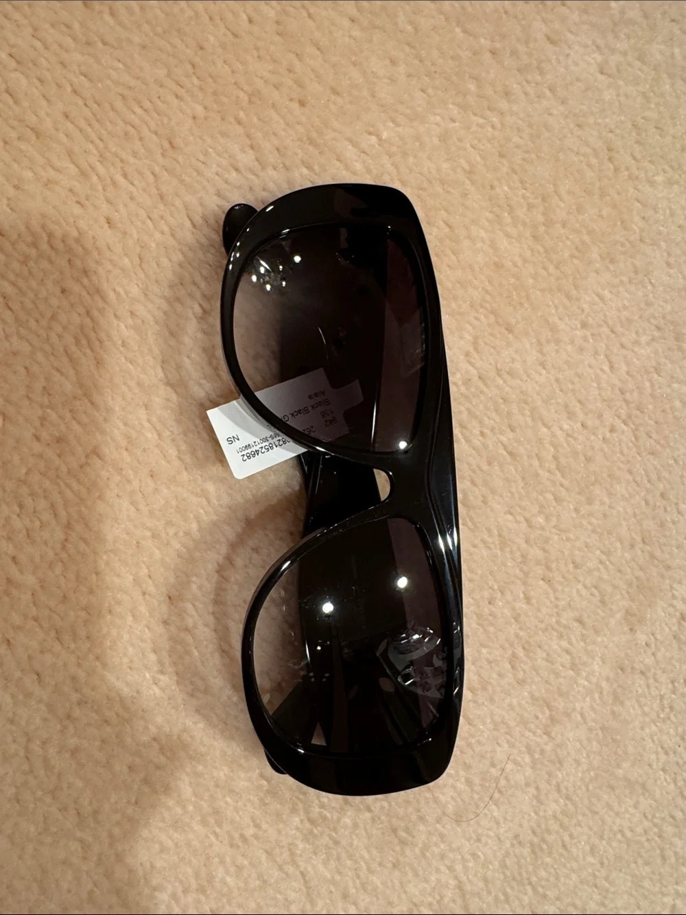 Alaia Oversized Black Women's Sunglasses